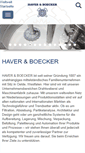 Mobile Screenshot of haverboecker.com